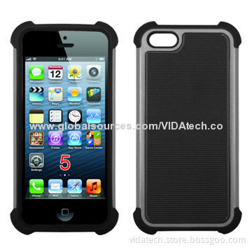 Combo Holster 3-in-1 PC/TPU/Silicone Case for iPhone 5 and iPhone 5S
